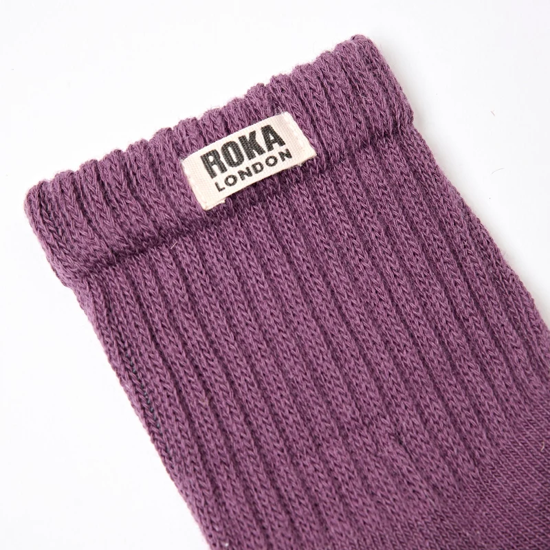 ROKA Windsor Bio-Baumwollsocken | Beere