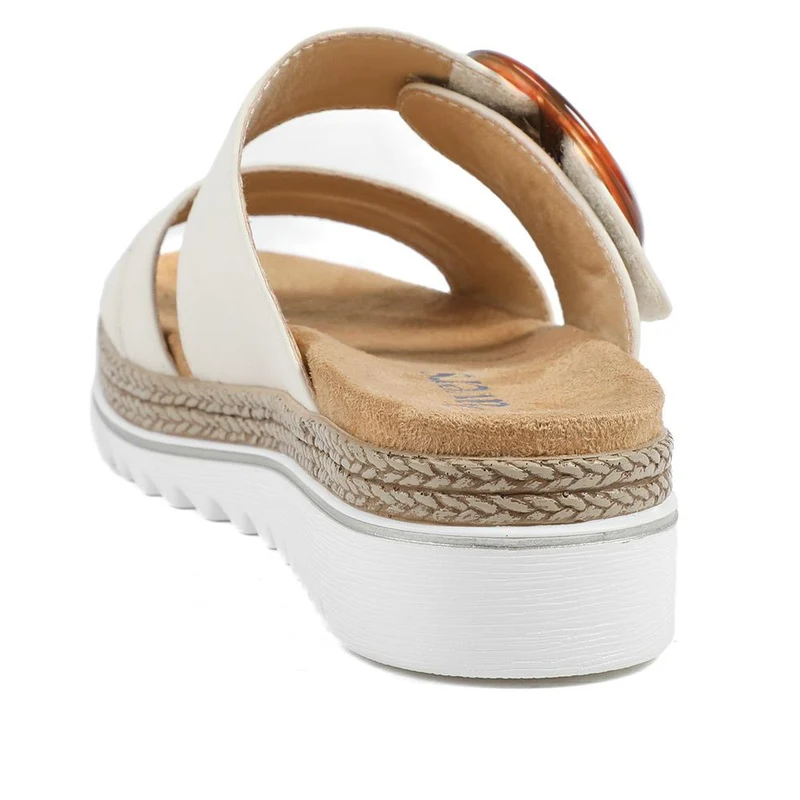 Adjustable-Fitting Mules - WBINS41023 / 327 085 - Beige