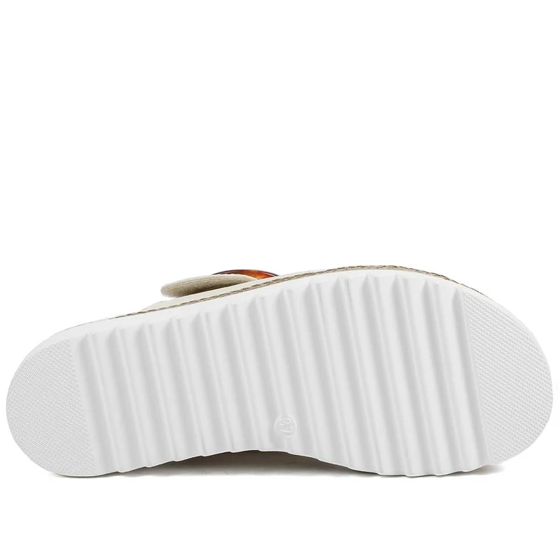 Adjustable-Fitting Mules - WBINS41023 / 327 085 - Beige