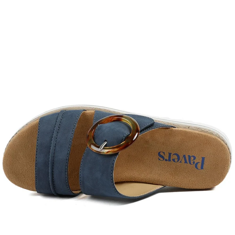 Adjustable-Fitting Mules - WBINS41023 / 327 085 - Navy