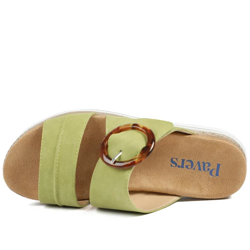 Adjustable-Fitting Mules - WBINS41023 / 327 085 - Green