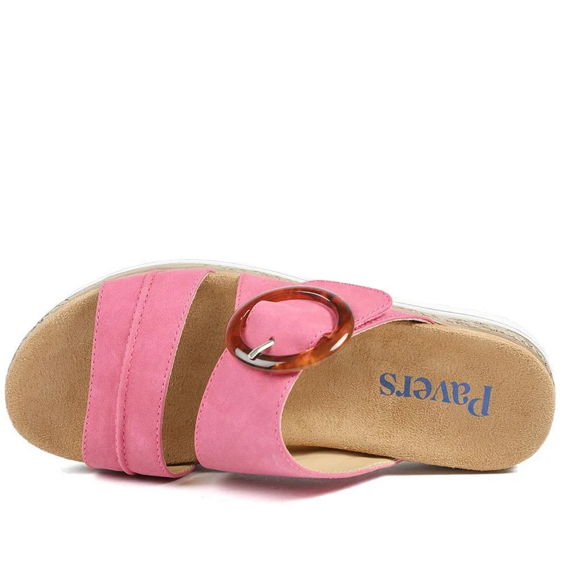 Adjustable-Fitting Mules - WBINS41023 / 327 085 - Fuschia