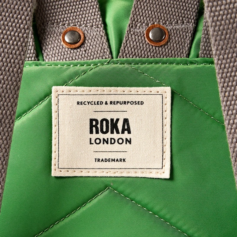 ROKA Bantry B Online Lime Kleine Tasche aus recyceltem Nylon