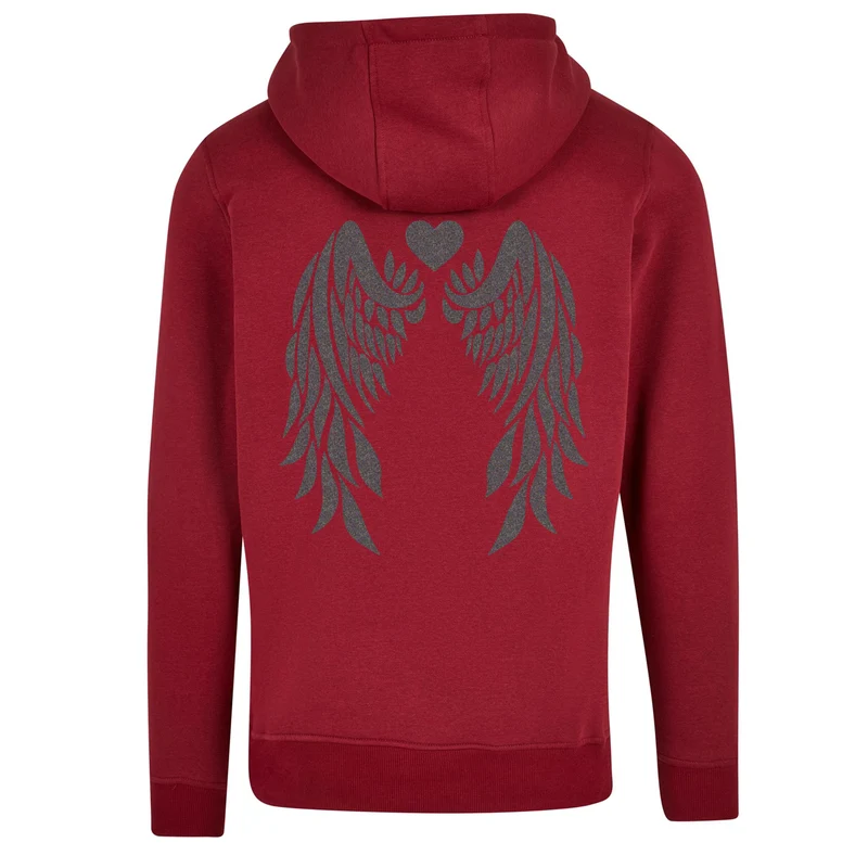 ZIP Hoodie - Angel Wings - Druck Multicolor - verschiedene Farben zur Auswahl