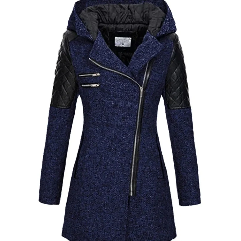 Caroline | Damen Winterjacke im A Linien Stil mit Reißverschluss