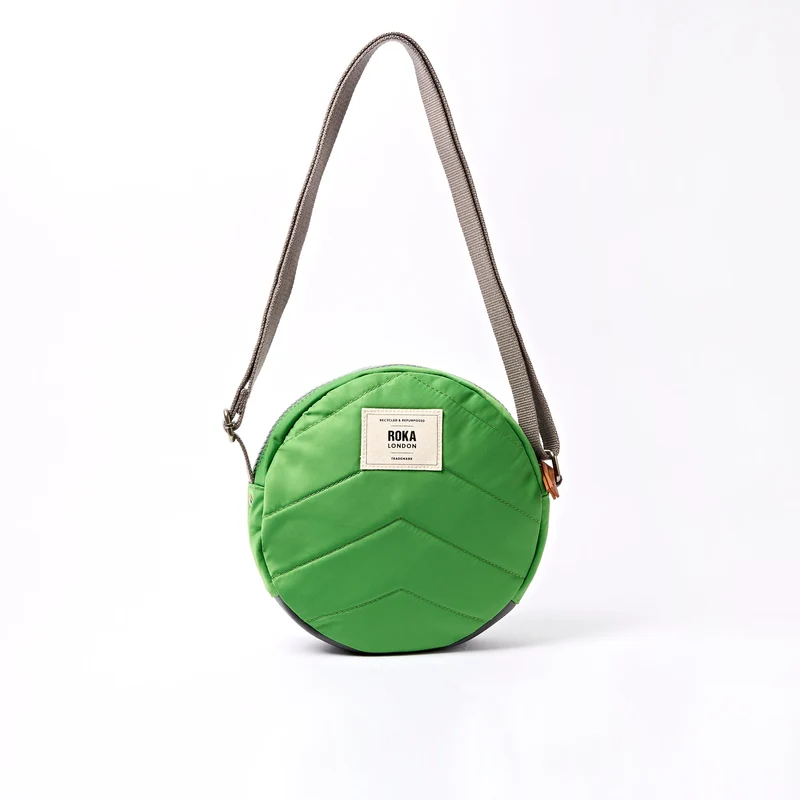 ROKA Paddington Kleine Tasche aus recyceltem Nylon | Online Lime