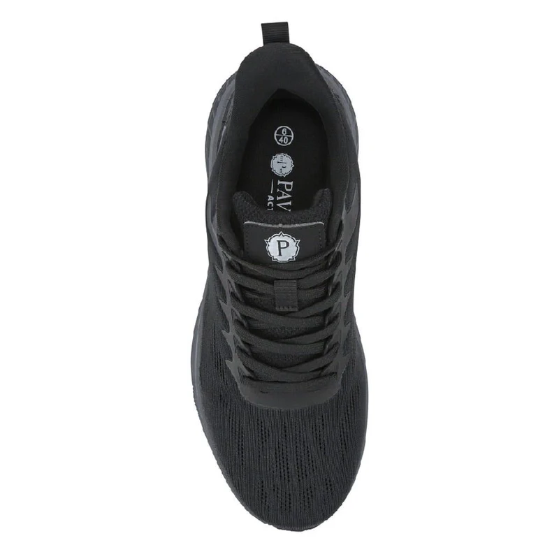 Easy Step In Wide Fit Memory Foam Trainers - BOJIE41011 / 327 057 - Black