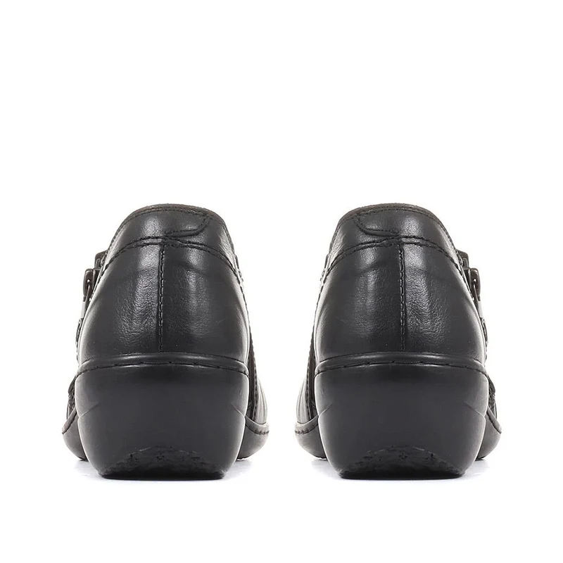 Handmade Leather Shoes - HAK36011 / 322 928 - Black
