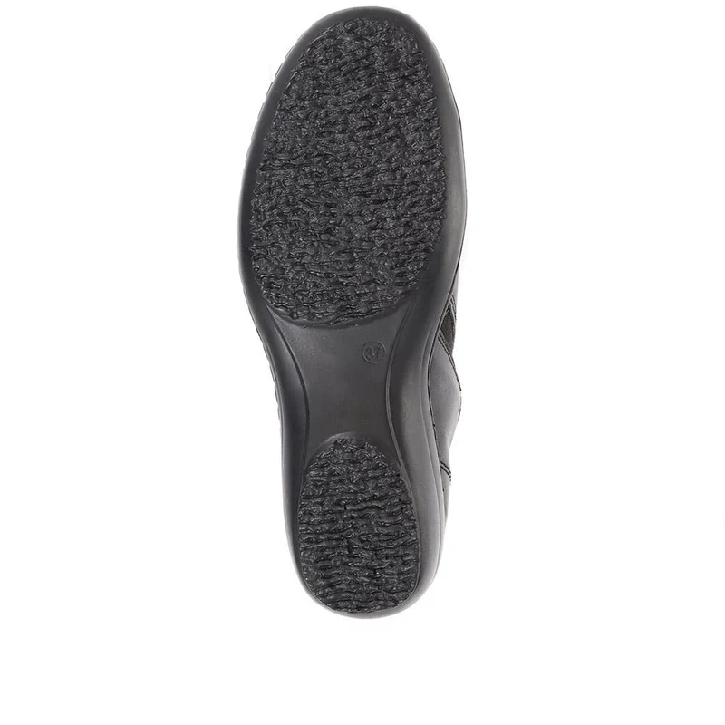 Handmade Leather Shoes - HAK36011 / 322 928 - Black