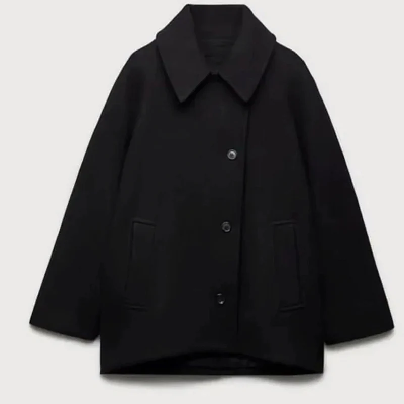 Eloise | Damen Oversized Winterjacke in Herbstfarben