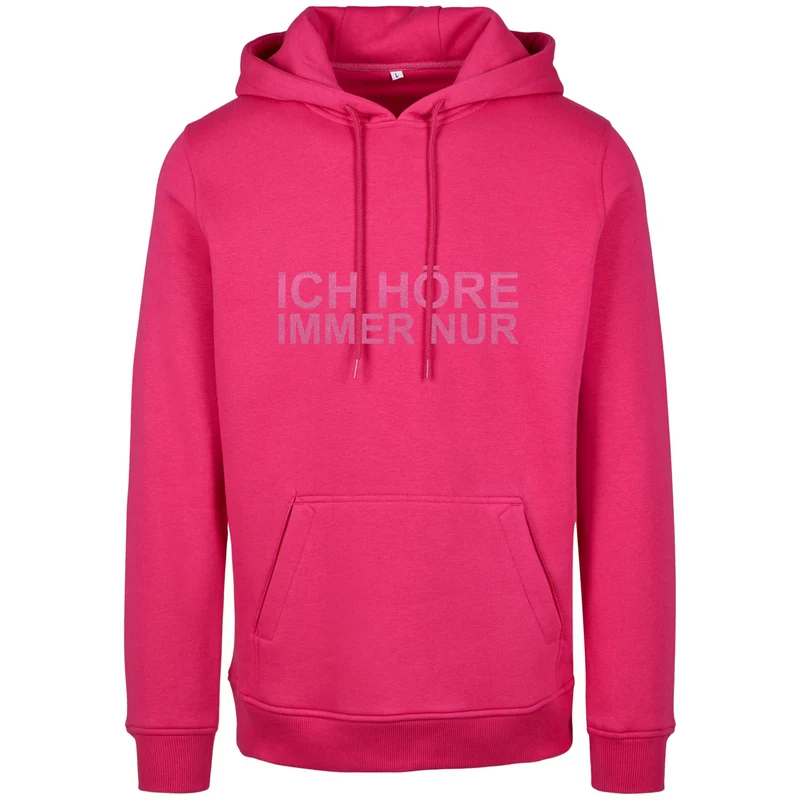Hoodie - MiMiMi - Druck Neon Rosa Glitter - verschiedene Farben zur Auswahl