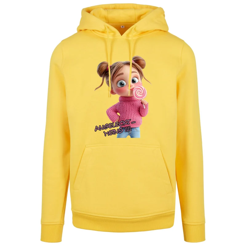 Hoodie - Mädchen Angeleckt Meins !! - verschiedene Farben zur Auswahl