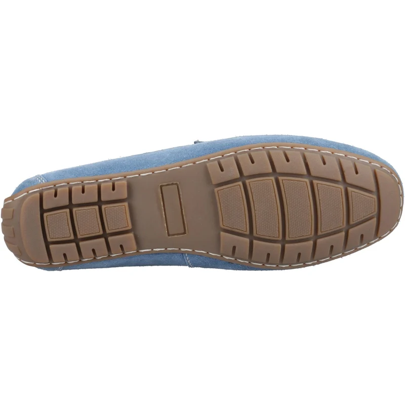 Hush Puppies Ralph Herren-Loafer | Blaues Wildleder