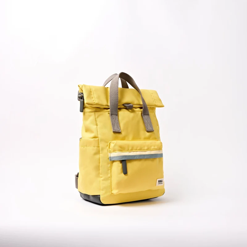 ROKA Canfield B Lemonade Stripe Kleine Tasche aus recyceltem Nylon