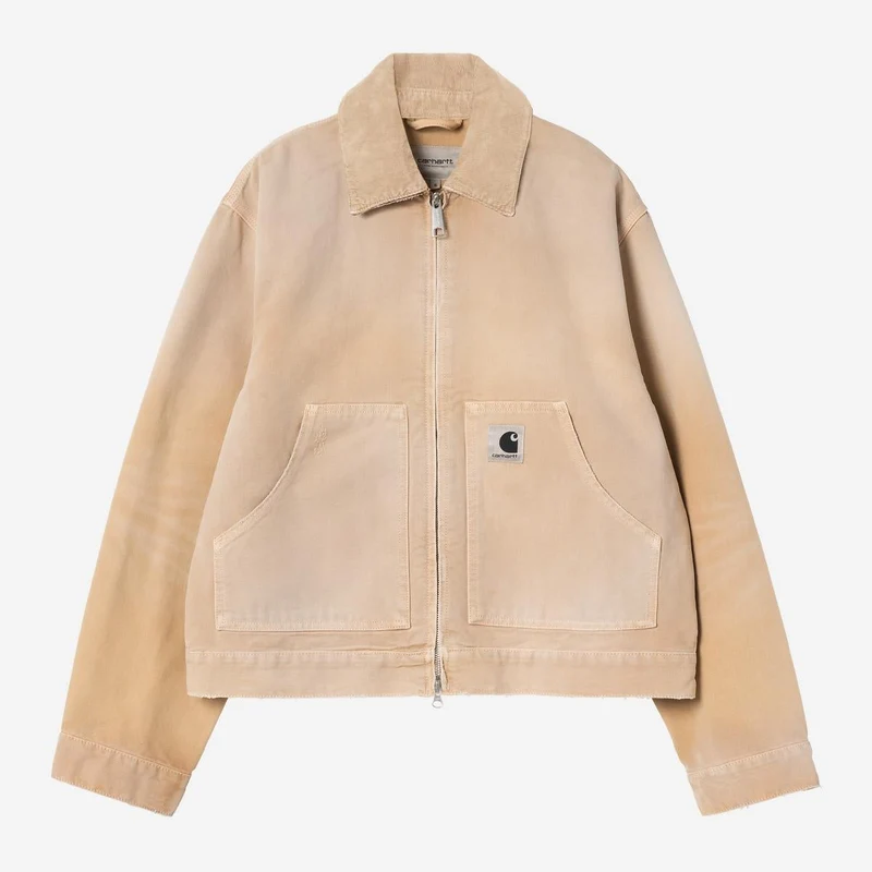 Carhartt WIP OG Arcan Damenjacke | Dusty Hamilton Brown Destroy Wash