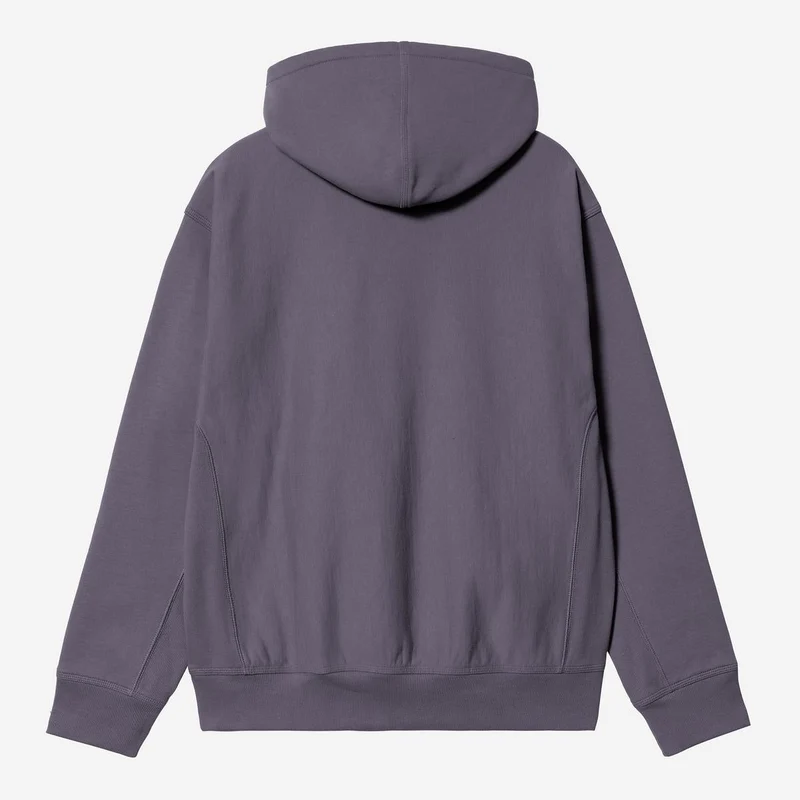 Carhartt WIP Herren American Script Hoodie | Schattiges Lila