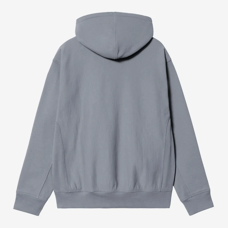 Carhartt WIP Herren American Script Hoodie | Schattiges Blau
