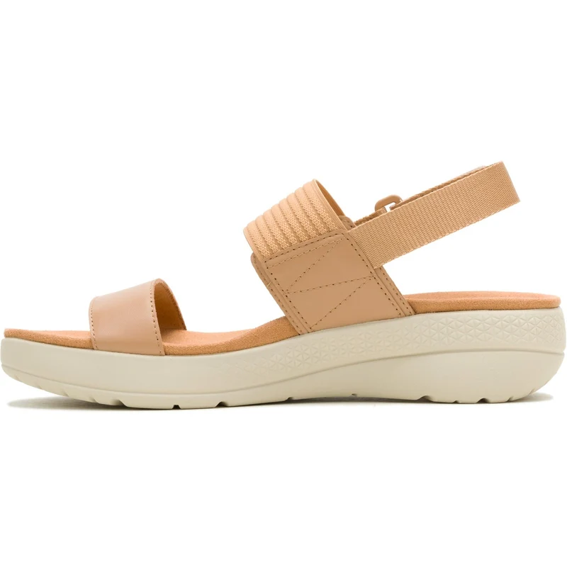 Hush Puppies Damen-Slingback-Sandalen Breathe | Hellbraun