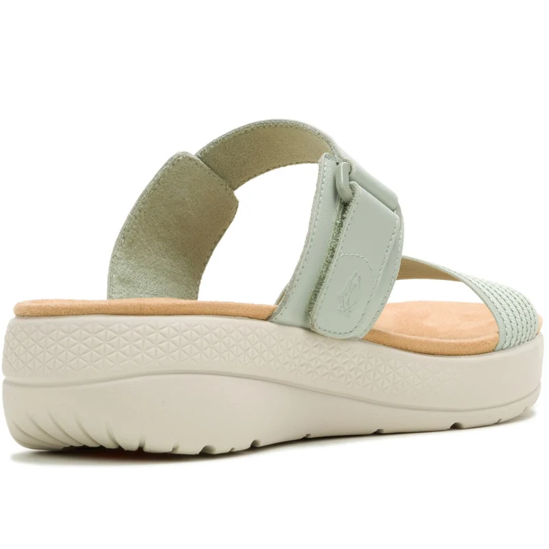 Hush Puppies Breathe Gore Damen-Sandalen | Salbei