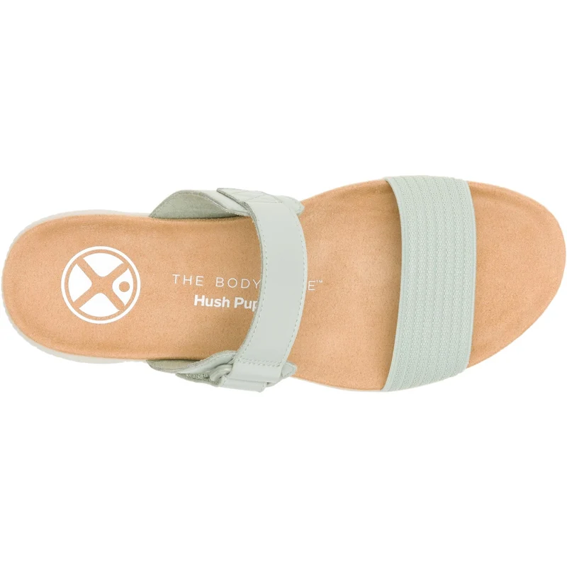 Hush Puppies Breathe Gore Damen-Sandalen | Salbei