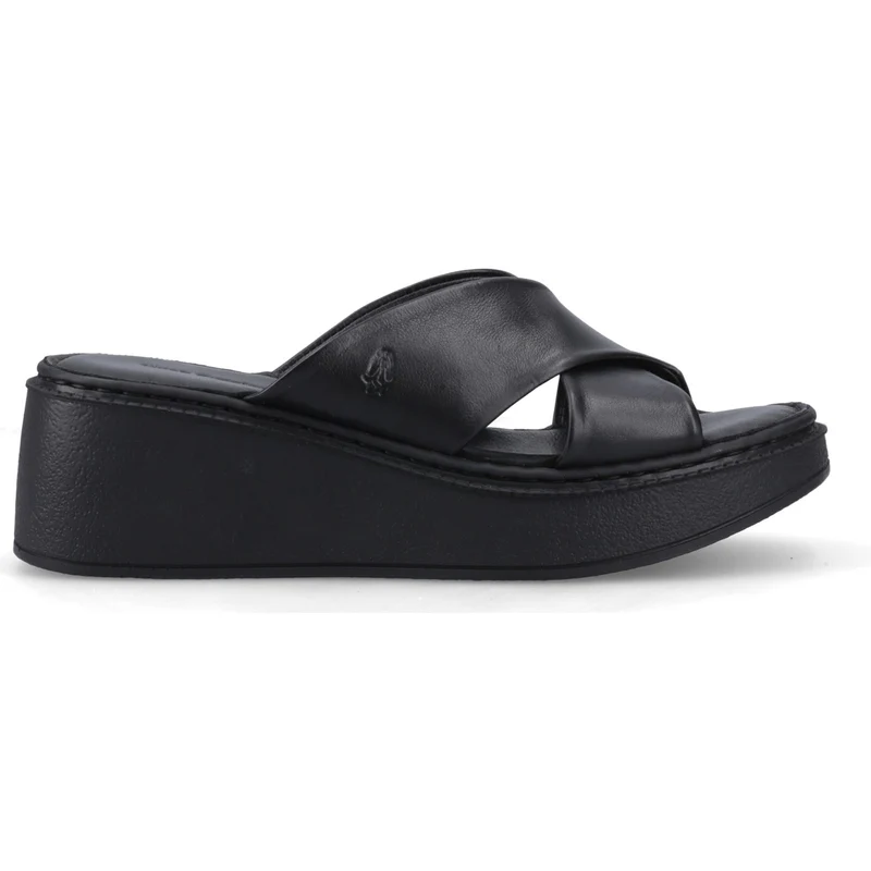 Hush Puppies Bobbi Keilsandalen für Damen | Schwarz