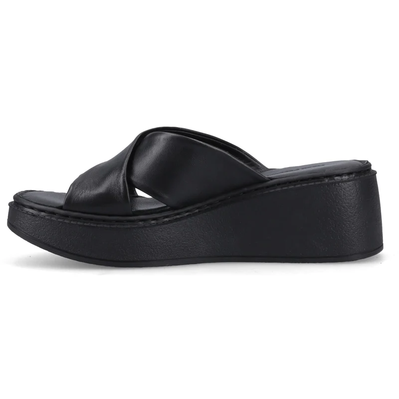 Hush Puppies Bobbi Keilsandalen für Damen | Schwarz