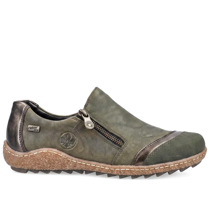 Zip Up Shoes - RKR36508 / 322 425 - Green