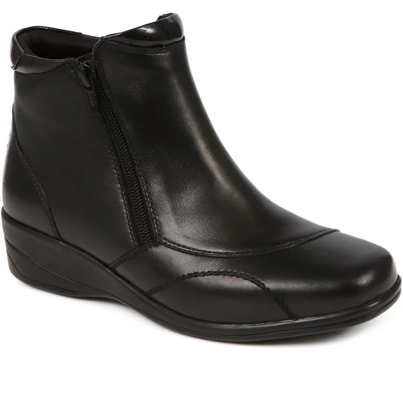 Leather Boots - KF38020 / 324 490