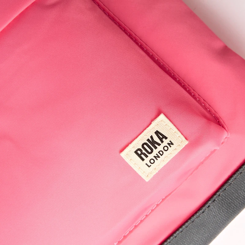 ROKA Kennington B Medium Recycling-Nylon-Tasche | Pink Lemonade