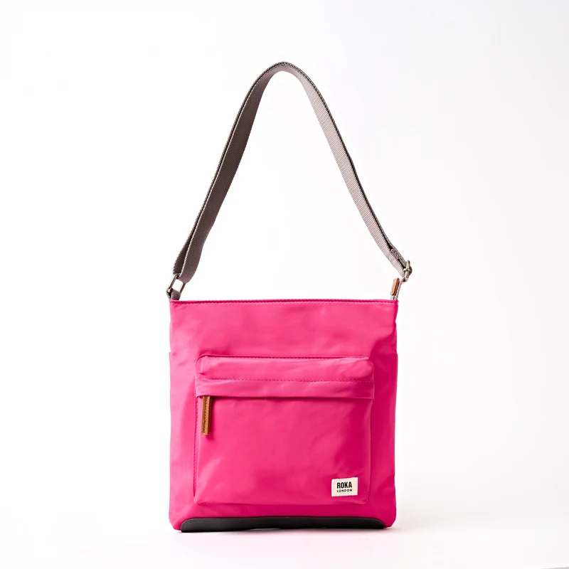 ROKA Kennington B Medium Recycling-Nylon-Tasche | Granitrot