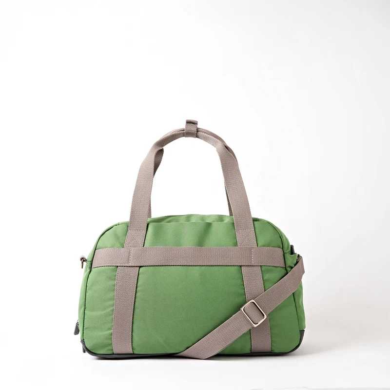 ROKA Gatwick Kleine Tasche aus recyceltem Canvas | Artischocke