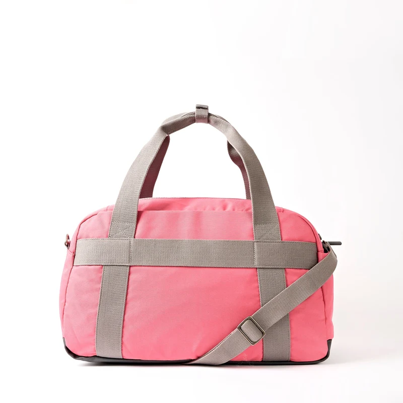 ROKA Gatwick Medium Tasche aus recyceltem Canvas | Pink Lemonade