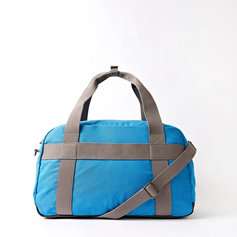 ROKA Gatwick Medium Tasche aus recyceltem Canvas | Malibu Blau