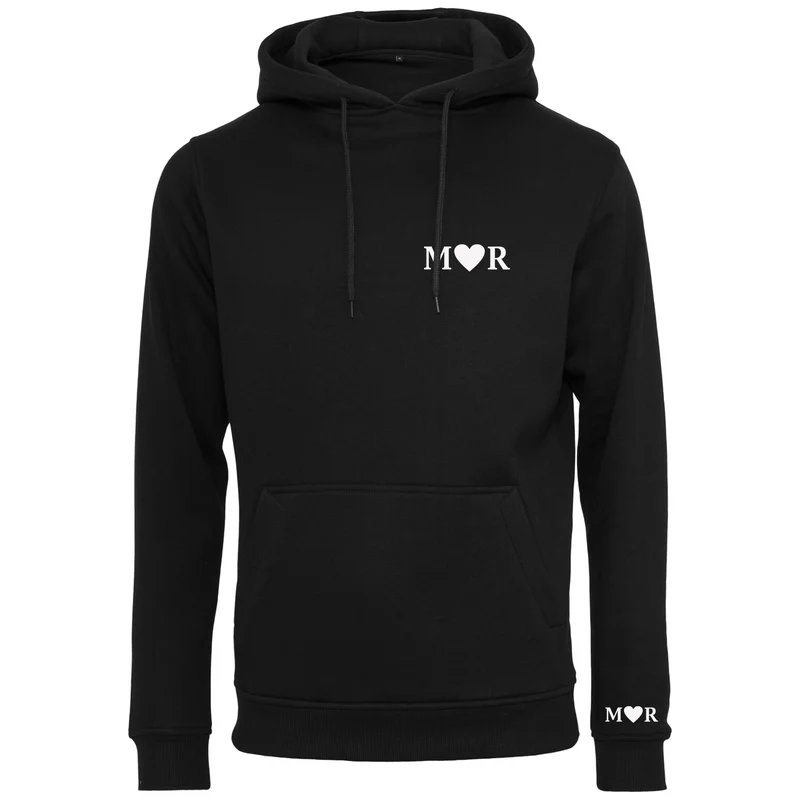 Hoodie - Herz - Initialen Personalisiert