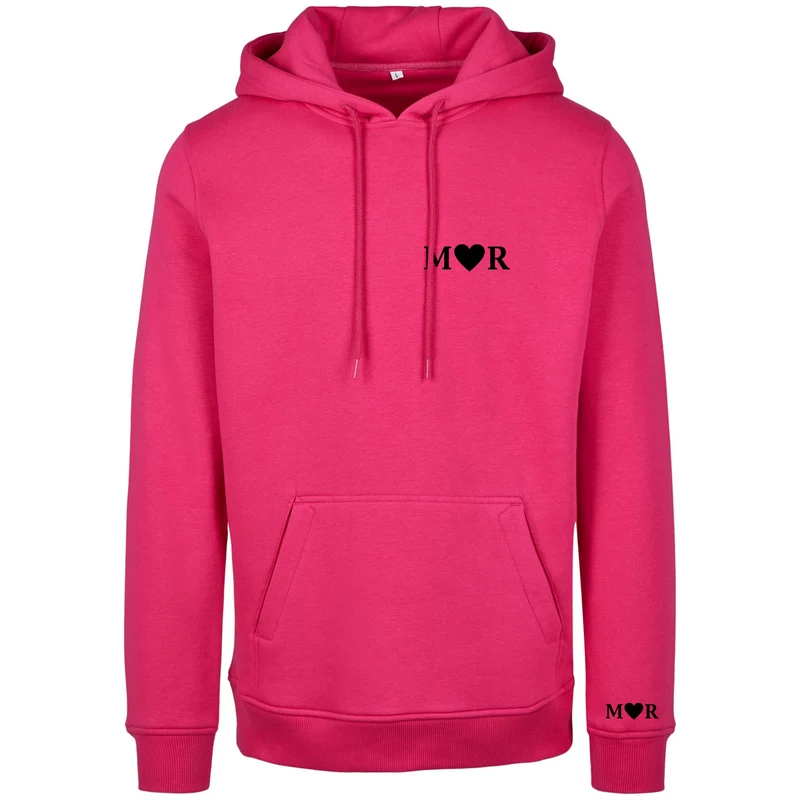 Hoodie - Herz - Initialen Personalisiert