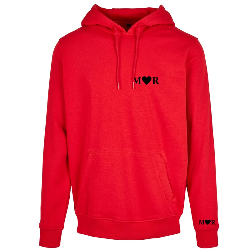 Hoodie - Herz - Initialen Personalisiert