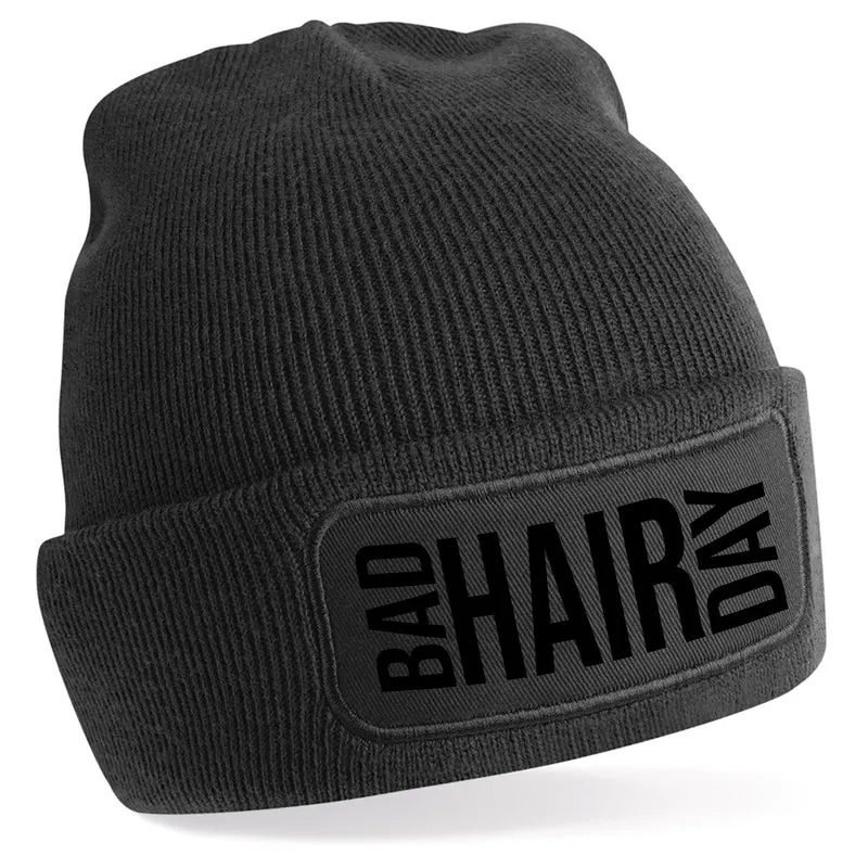 Beanie Mütze - Bad Hair Day