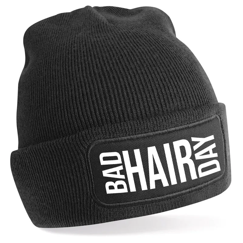Beanie Mütze - Bad Hair Day