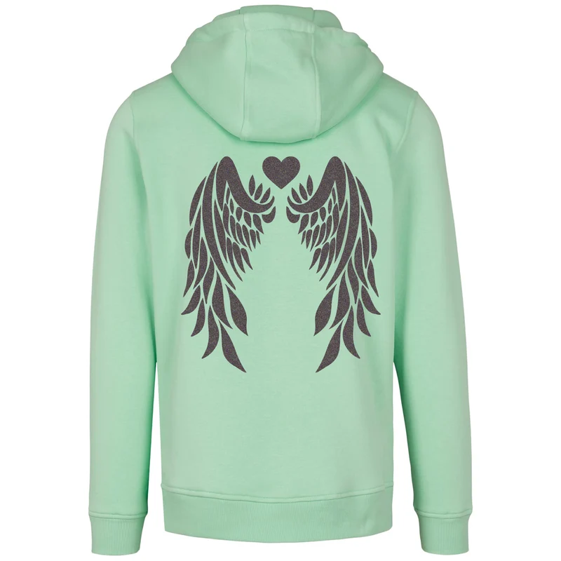 Hoodie - Angel Wings - Druck Multicolor - verschiedene Farben zur Auswahl