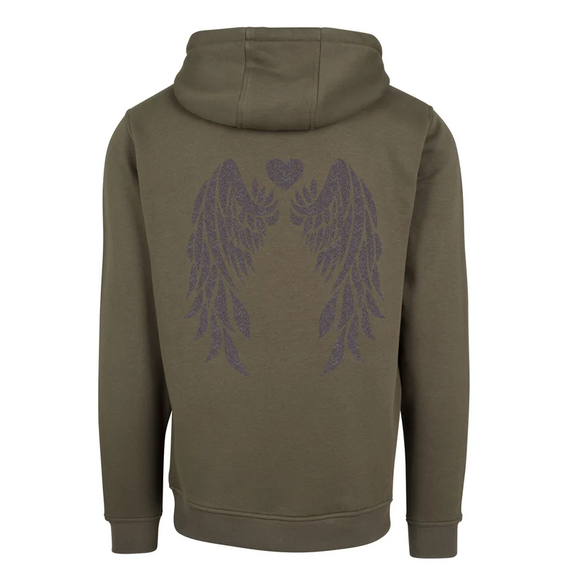 Hoodie - Angel Wings - Druck Multicolor - verschiedene Farben zur Auswahl
