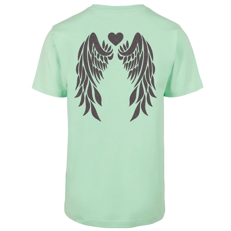 T-Shirt Shirt - Angel Wings - Druck Multicolor - verschiedene Farben zur Auswahl