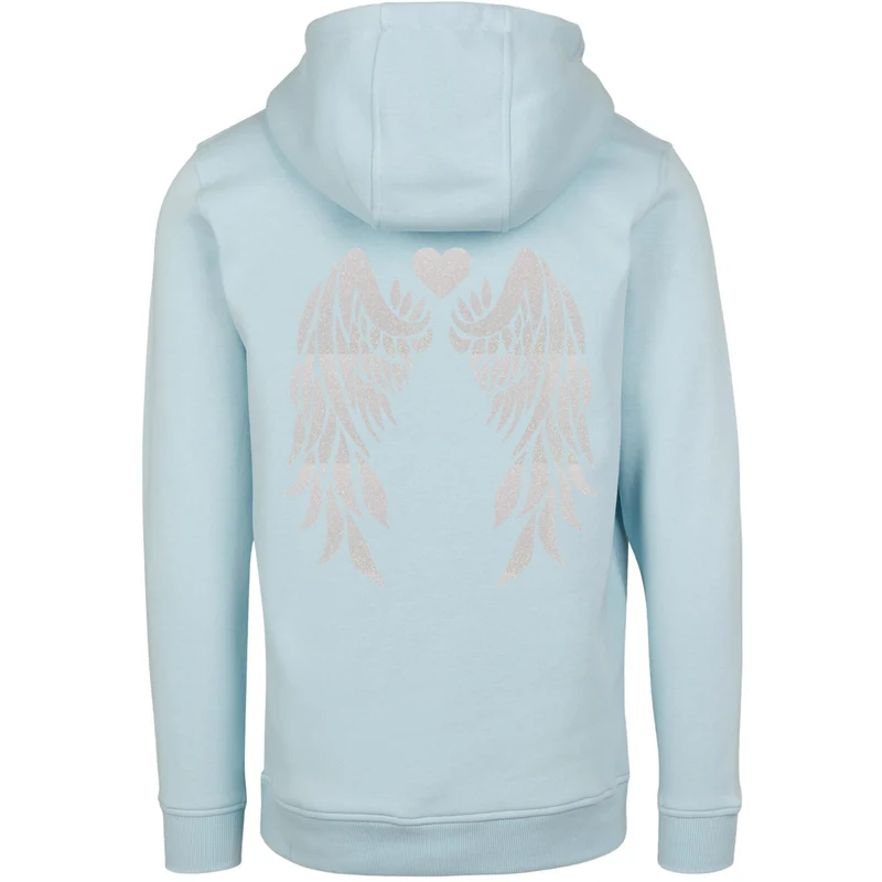 Hoodie - Angel Wings - Druck Weiß Rainbow - verschiedene Farben zur Auswahl