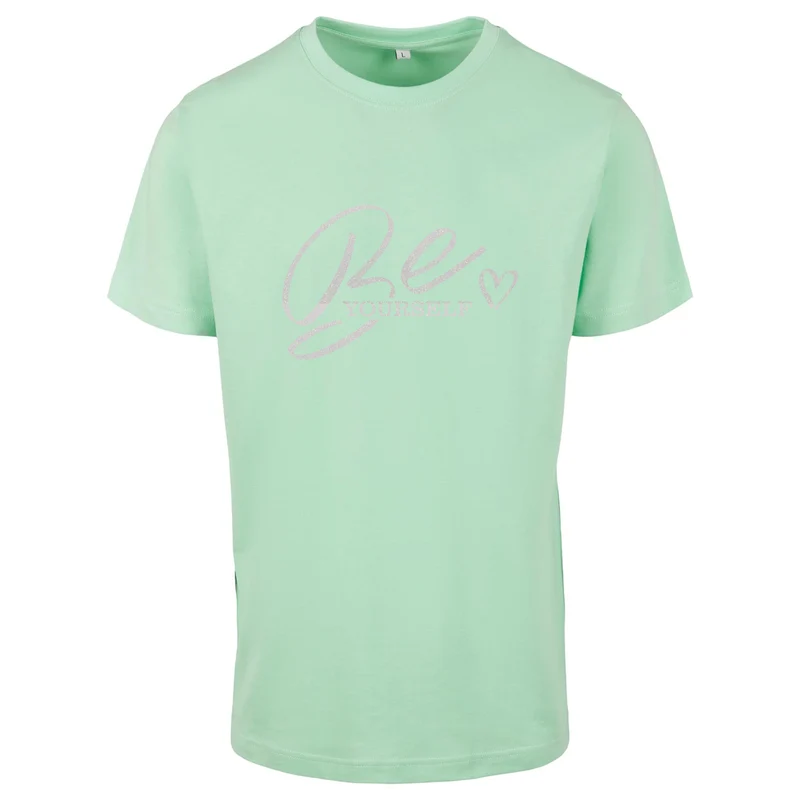 T-Shirt Shirt - Be your Self - Druck Weiß Rainbow - verschiedene Farben zur Auswahl