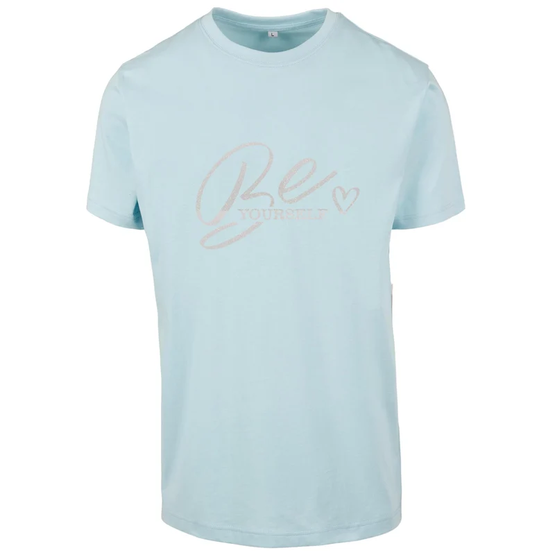 T-Shirt Shirt - Be your Self - Druck Weiß Rainbow - verschiedene Farben zur Auswahl