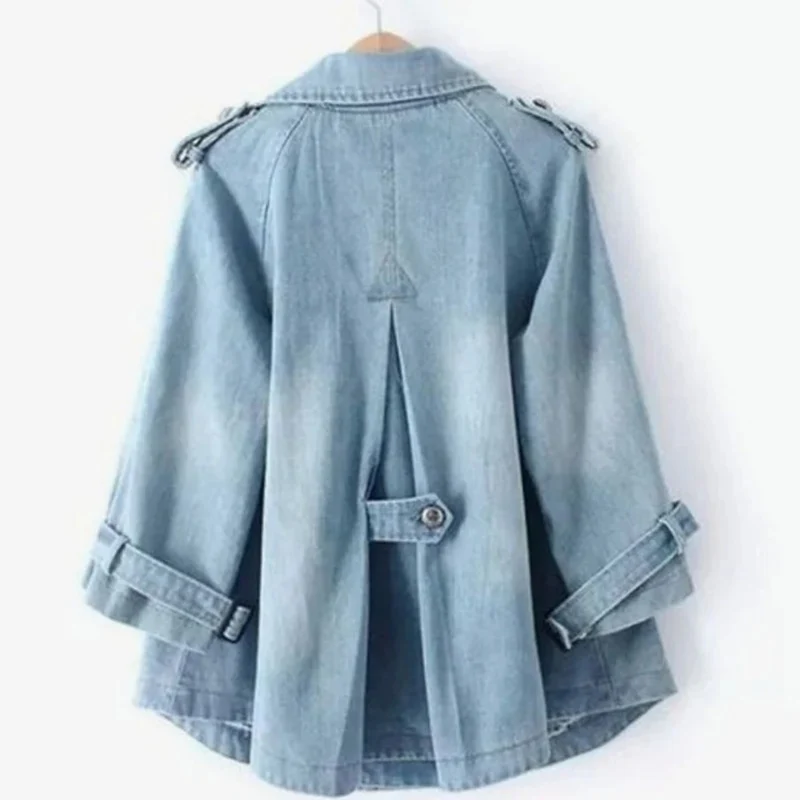 Hedda | Damen Denim Jacke im Vintage Stil