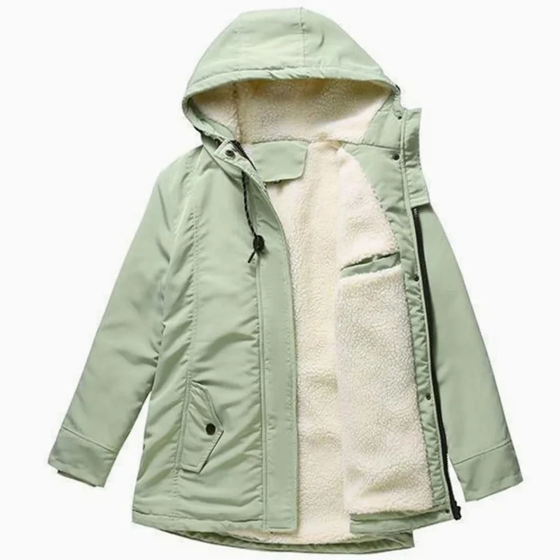 Josefa | Damen Winterjacke isoliert und warm mit Kapuze