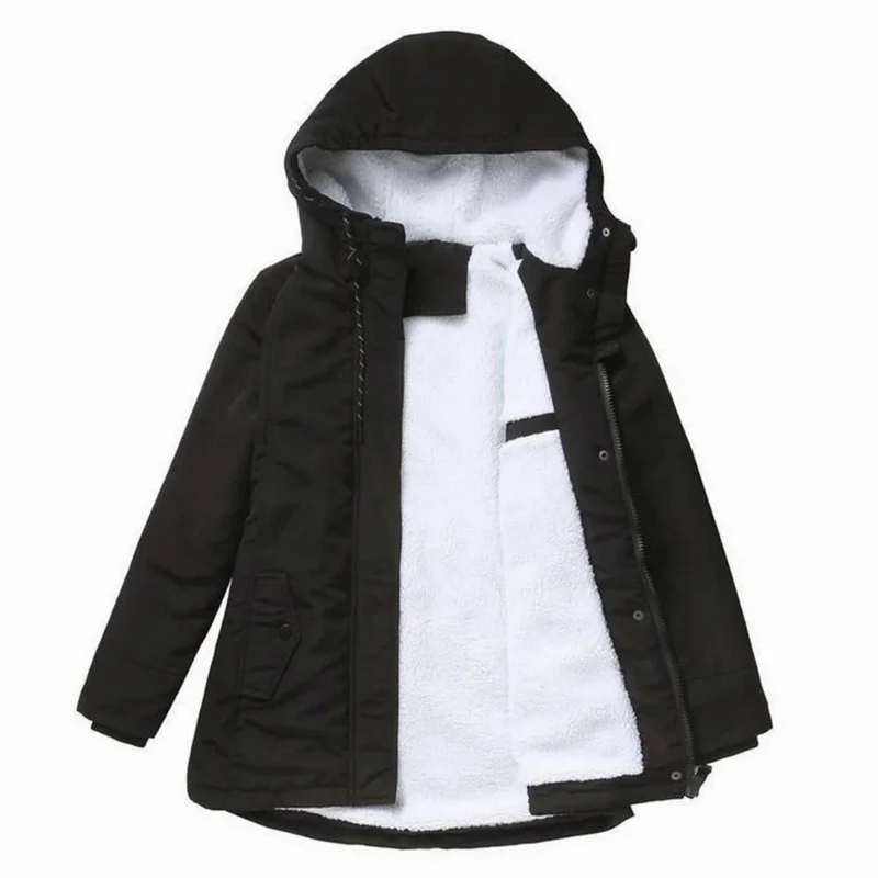 Josefa | Damen Winterjacke isoliert und warm mit Kapuze