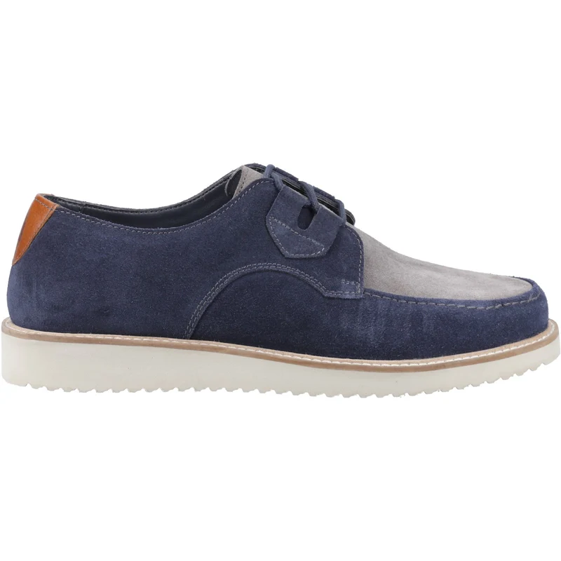 Hush Puppies Orion Herren-Schnürschuh | Marineblau/Grau