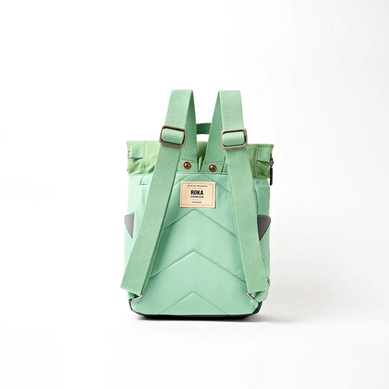 ROKA Canfield B Grüner, tonaler kleiner Beutel aus recyceltem Nylon