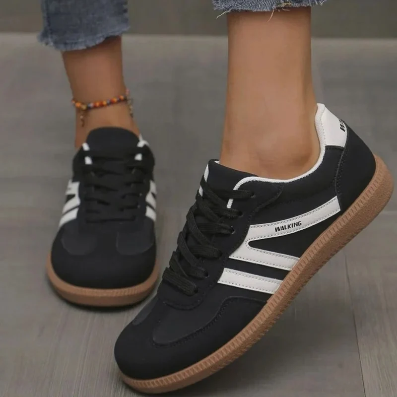 Maelle | Damen Orthopädische Sneaker mit Schnürschuh und extra Platz vorne